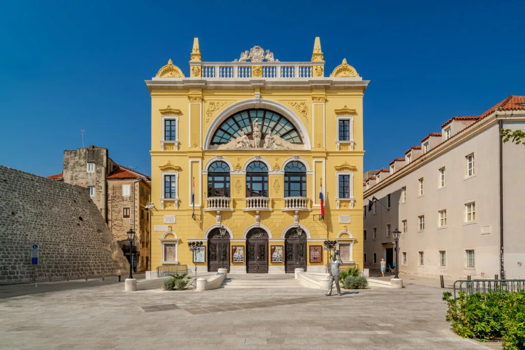 Gajo Bulat Square and Croatian National Theatre Split 1 1024x683