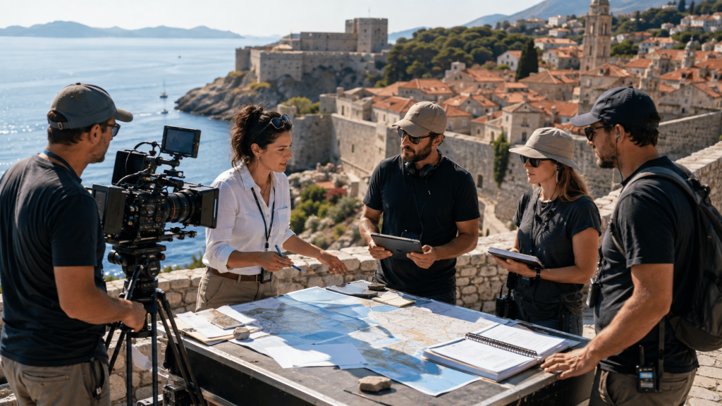 Filmska ekipa planira snimanje u Srednjoj Dalmaciji | Film crew planning a production in Central Dalmatia